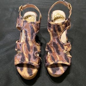 Fergalicious Animal Print wedges